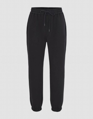 Urban Revivo Elastic Waist Jogger Men's Pants Black | XFA3167UV