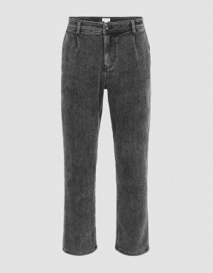 Urban Revivo Loose Carrot Fit Men's Jeans Grey | XXG4780ZH