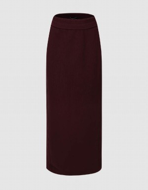 Urban Revivo Midi Fishtail Women's Skirts Purple | FUL4811BY