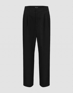 Urban Revivo Tailored Carrot Fit Women's Pants Black | BLS2890HD