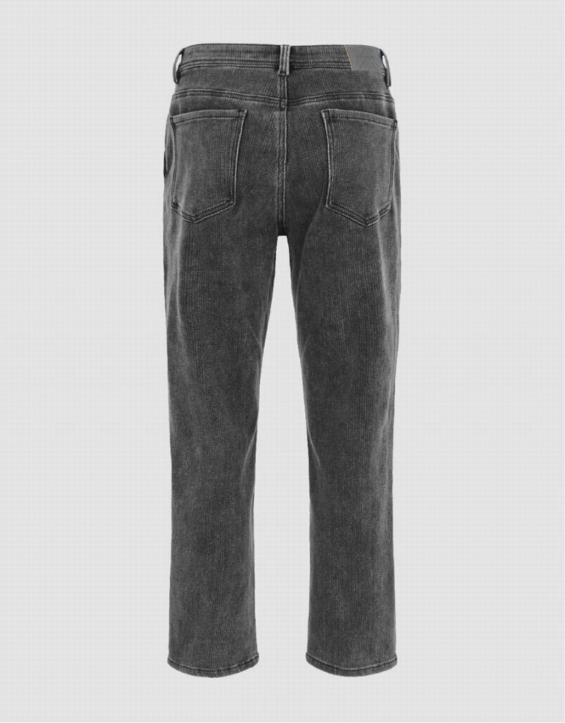 Urban Revivo Loose Carrot Fit Men's Jeans Grey | XXG4780ZH