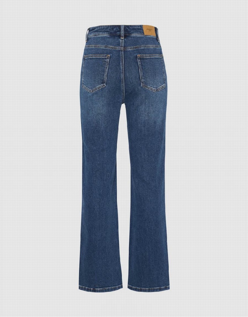 Urban Revivo Skinny Straight Women's Jeans Blue | QZG3522YM